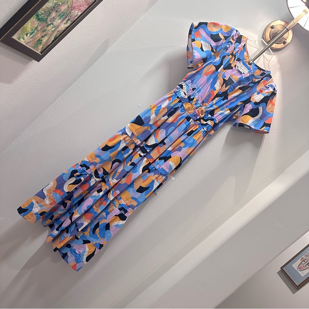 Anthropologie Multicolor Maxi Dress